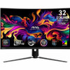 MSI MAG 321CUP QD-OLED 32-inch 3840 x 2160 (UHD) Computer Monitor, 165Hz, Adaptive-Synch, HDMI, DP Port, VESA Mountable, Tilt, Speaker, 0.03ms, Black