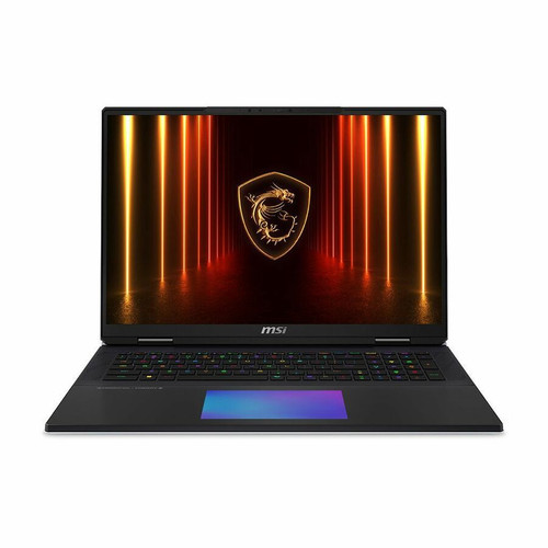 MSI Titan 18 HX AI A2XW Titan 18 HX AI A2XWIG-616US 18" Gaming Notebook - UHD+ - 120 Hz - Intel Core Ultra 9 285HX - 64 GB - 4 TB SSD - Core Black