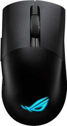 ASUS ROG Keris Wireless AimPoint Gaming Mouse, Tri-mode connectivity (2.4GHz RF, Bluetooth, Wired), 36000 DPI sensor, 5 programmable buttons, ROG SpeedNova, Replaceable switches, Black