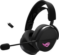 ASUS ROG Pelta Wireless Gaming Headset (BT, ROG SpeedNova 2.4GHz, USB-C, 10mm Super-Wideband Mic, RGB, 70HR Battery, for PC, Switch, PS5)- Black