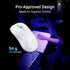 ASUS ROG Keris II Ace Wireless Gaming Mouse, 54g Lightweight, AimPoint Pro 42K Optical Sensor, Optical Micro Switches, SpeedNova Wireless, White