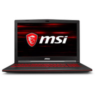 MSI GL63 8SE-054 15.6" Gaming Laptop - Intel Core i7-8750H, RTX2060, 16GB DDR4, 128GB NVMe SSD+ 1TB, Win10, FHD 120Hz 3ms 