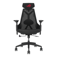 ASUS ROG Destrier Core Ergo Gaming Chair, Futuristic Cyborg Aesthetic, Versatile Seat Adjustments, Mobile Gaming Arm Support Mode, Acoustic Panel