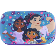 Disney Encanto Hard Shell Pencil Case 5" x 8" for organization, with a Zipper