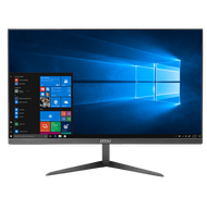 MSI PRO 24X 10M-045US AIO Desktop, 23.8" FHD IPS-Grade LED, Intel Celeron 5205U, 4GB Memory, 64GB SSD + 500GB HDD, WiFi 5, BT 5.1, Windows 10 PRO, PRO24X10M045